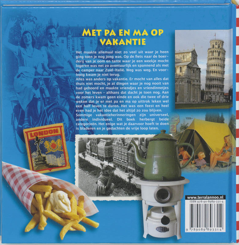 Met pa en ma op vakantie Met pa en ma op vakantie achterkant
