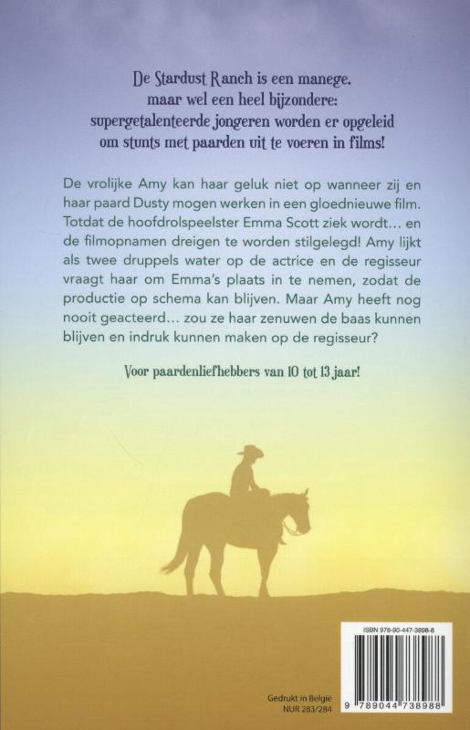 In de spotlights / Stardust ranch voor stuntpaarden achterkant