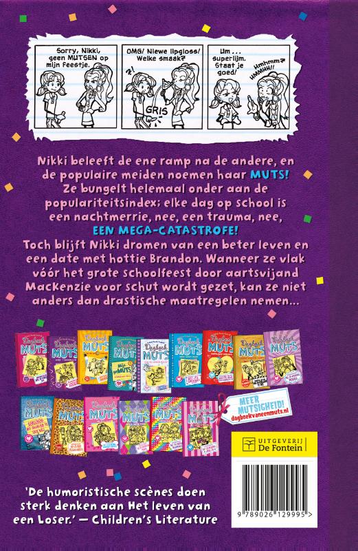 Dagboek van een muts 2 achterkant