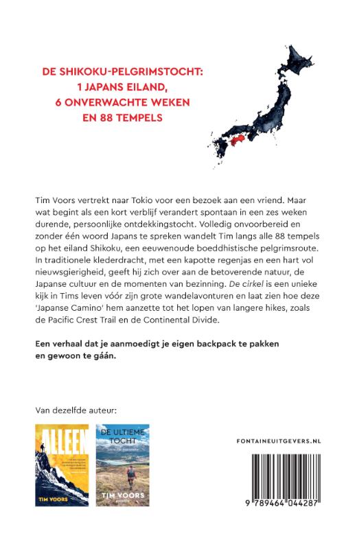 De cirkel / Inspirerend wandelen met Tim Voors achterkant