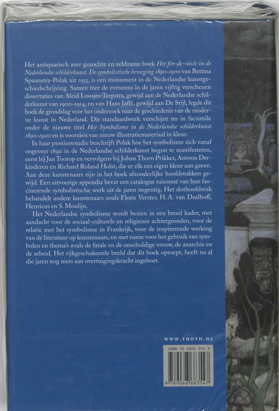 Het Symbolisme in de Nederlandse schilderkunst 1890-1900 achterkant