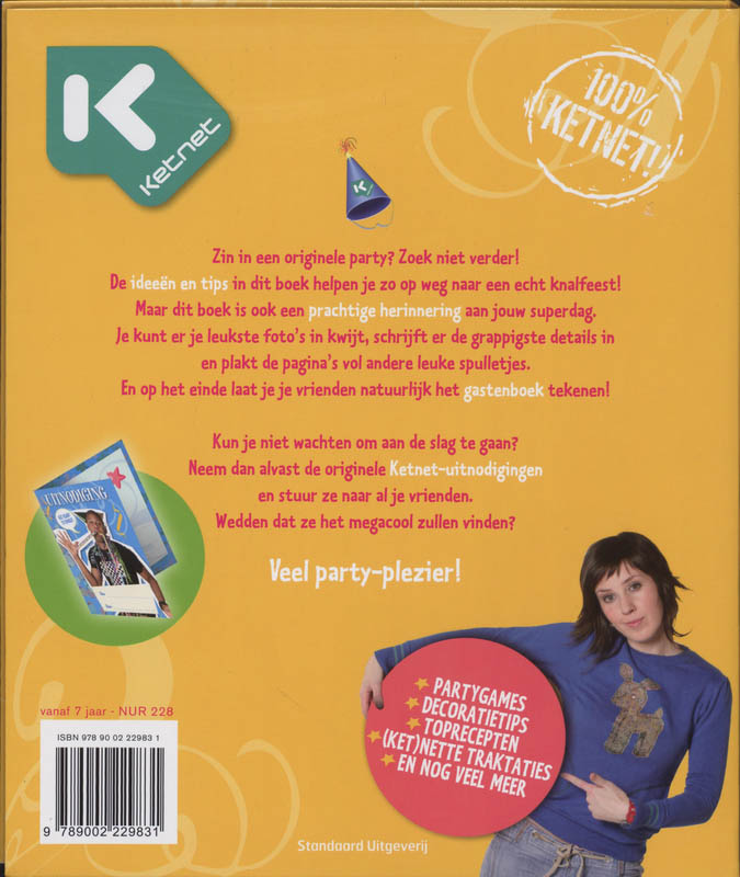 Ketnet / Partyboek / Ketnet achterkant