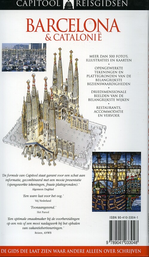 Barcelona & Catalonië / Capitool reisgidsen achterkant