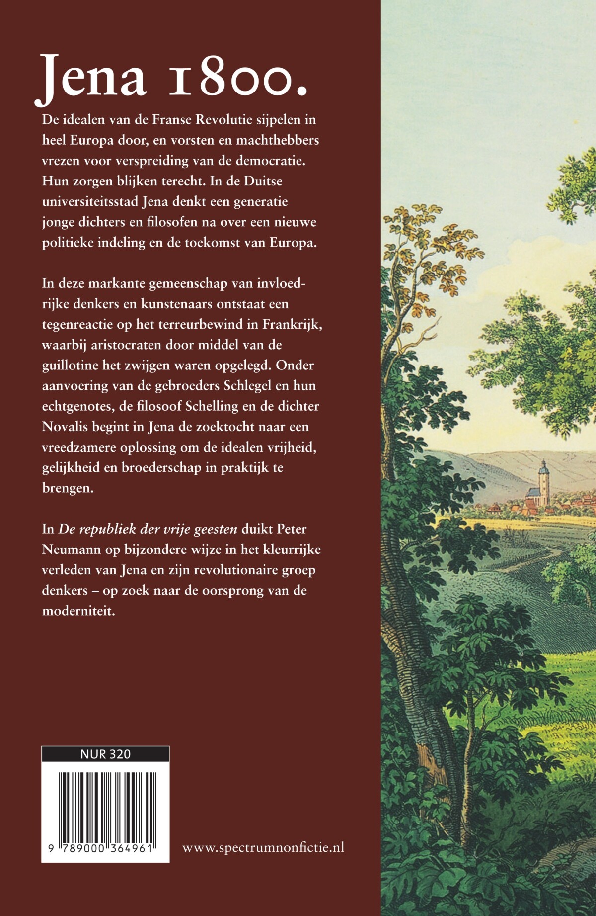 De republiek der vrije geesten achterkant