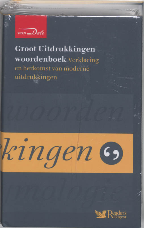 boekenbalie_9789066483170_cover Van Dale Groot Uitdrukkingenwoordenboek / Van Dale Leeswoordenboeken