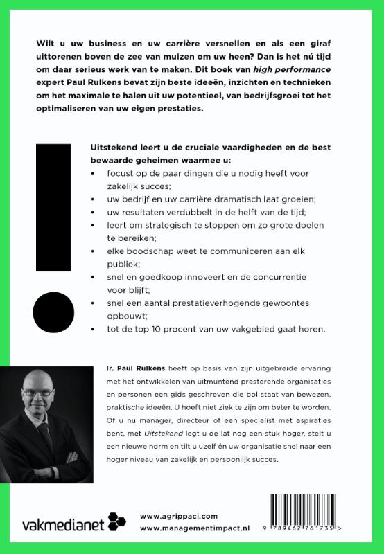Uitstekend achterkant
