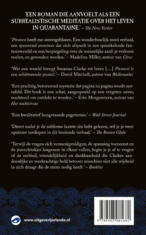 Piranesi Piranesi achterkant