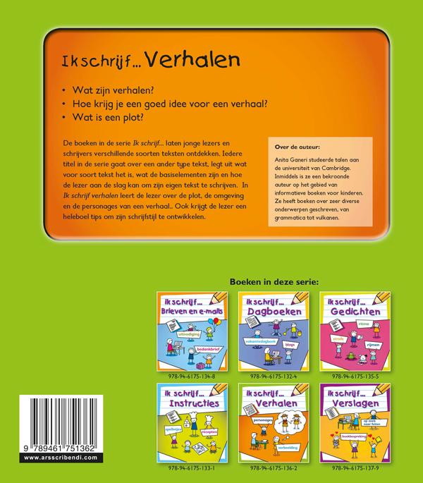 Verhalen / Ik schrijf... Verhalen / Ik schrijf... achterkant