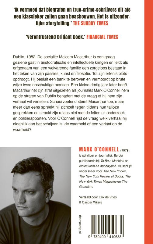 Een spoor van geweld achterkant