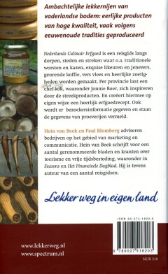 Nederlands Culinair Erfgoed achterkant