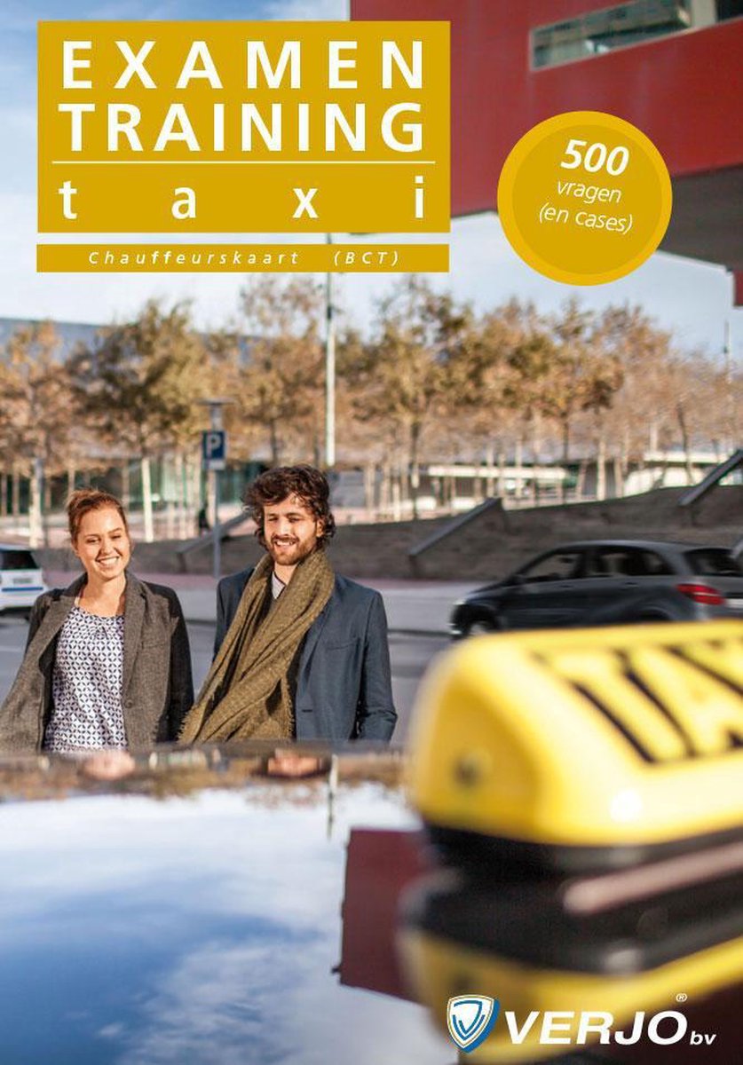 Examentraining Taxi met 500 vragen en cases 14e druk