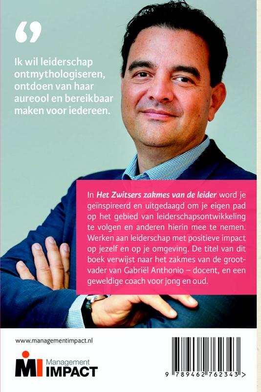 Het Zwitsers zakmes van de leider achterkant