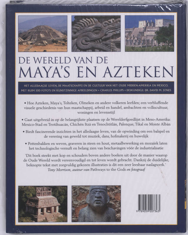 De wereld van de Maya's en Azteken achterkant