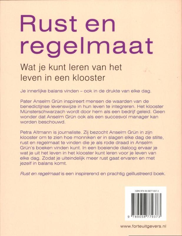 Rust en regelmaat achterkant