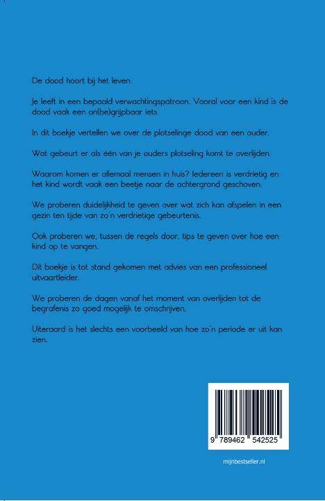 Dag, lieve papa achterkant