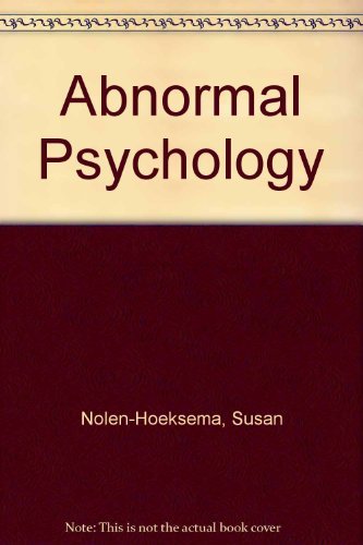 Abnormal Psychology