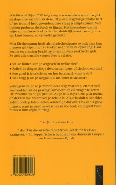 Scheiden of blijven Scheiden of blijven achterkant