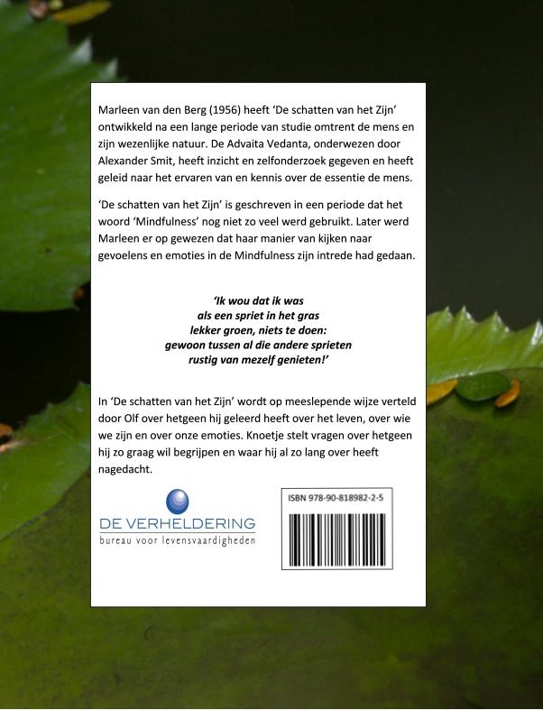 De schatten van het zijn achterkant
