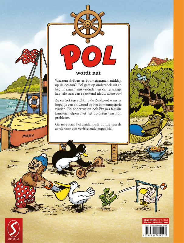 Pol 4: Pol wordt nat / Pol / 4 achterkant