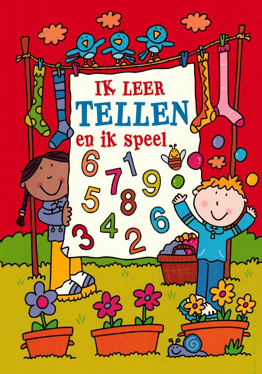 Ik Leer vormen / tellen / schrijven / tegengestelden en Ik Speel (set van 4 boeken)