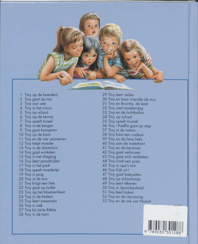 Tiny en de vier seizoenen / Tiny prentenboeken / 11 achterkant