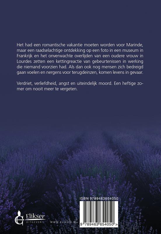 Het lavendelmeisje Het lavendelmeisje achterkant