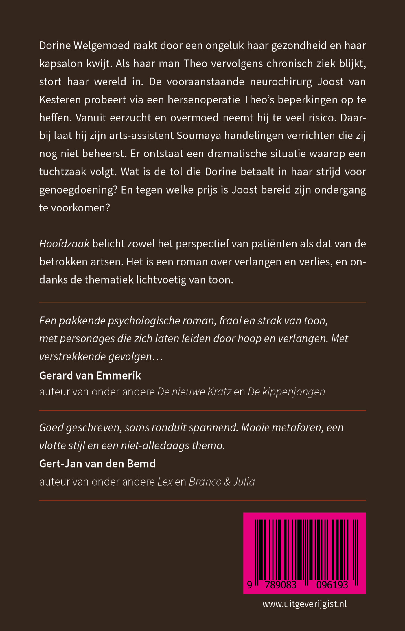 Hoofdzaak achterkant