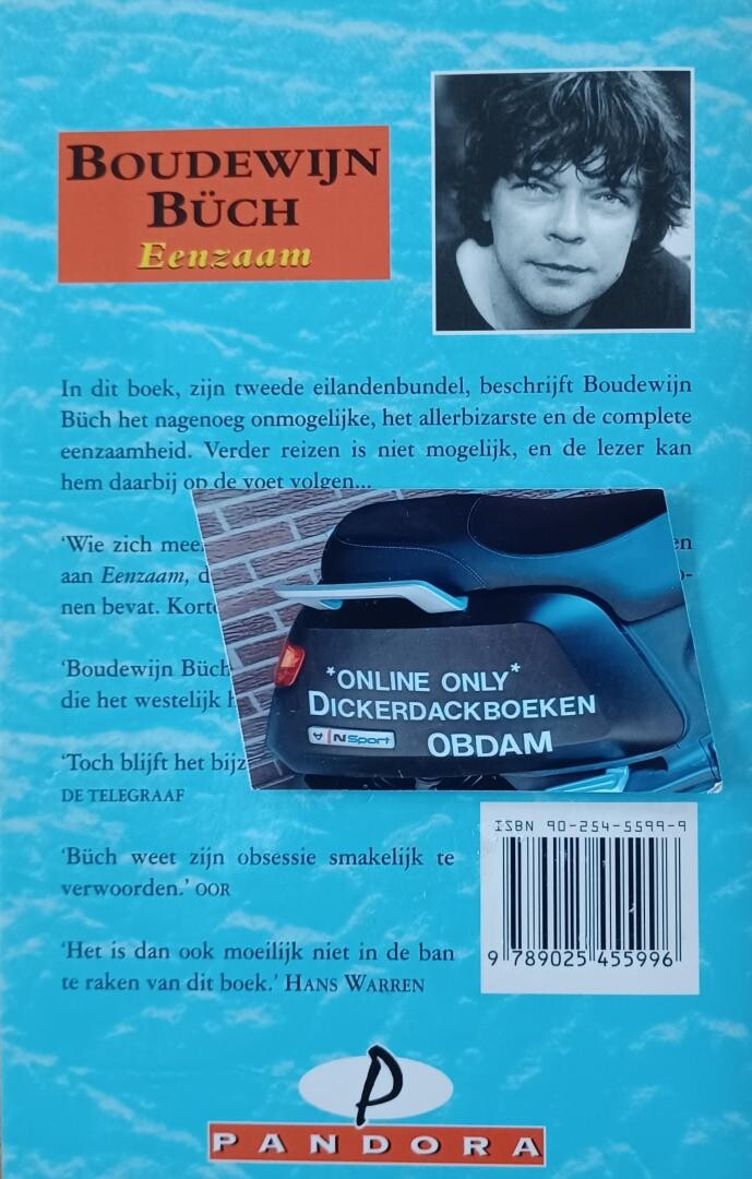 EENZAAM (PANDORA) achterkant