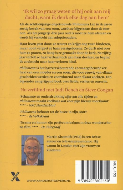 Philomena achterkant