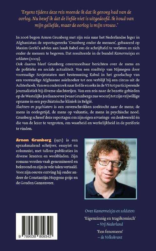 Slachters en psychiaters Slachters en psychiaters achterkant