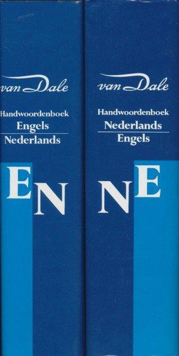 Set Van Dale handwoordenboek Engels. Nederlands - Engels / Engels - Nederlands