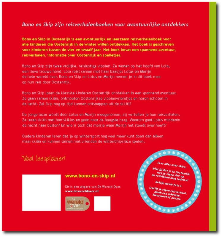 Bono en Skip in Oostenrijk / Bono en Skip / 3 Bono en Skip in Oostenrijk / Bono en Skip / 3 achterkant