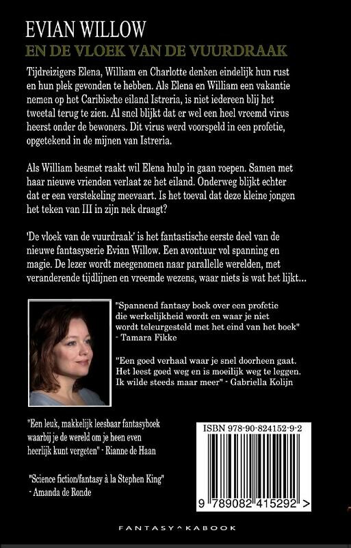 Evian Willow / Teken van Drie / 1 achterkant