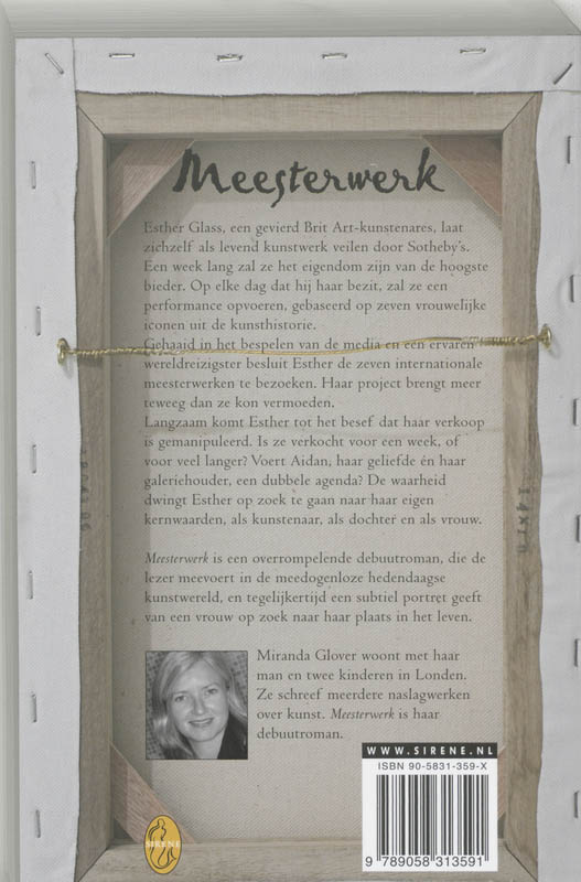 Meesterwerk achterkant