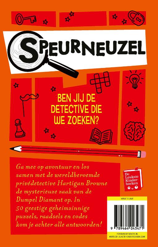Speurneuzel: De zaak van de Dumpel Diamant / Speurneuzel / 1 achterkant