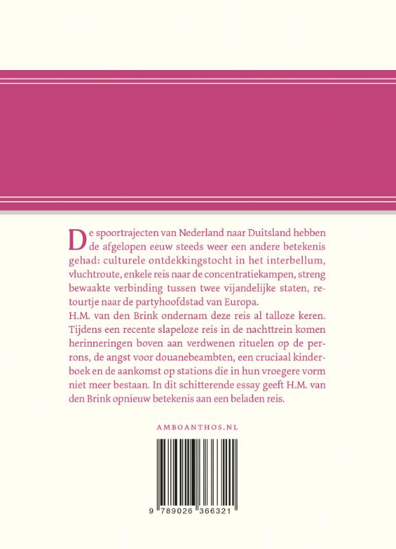 Nachttrein naar Berlijn / Spoorslag achterkant