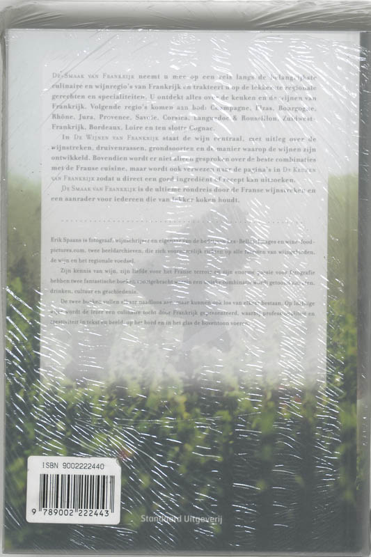 De smaak van Frankrijk achterkant