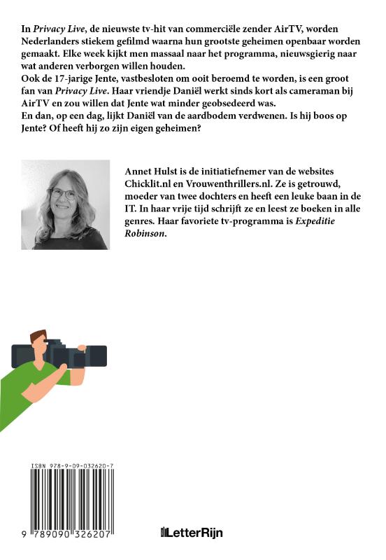 Privacy Live achterkant
