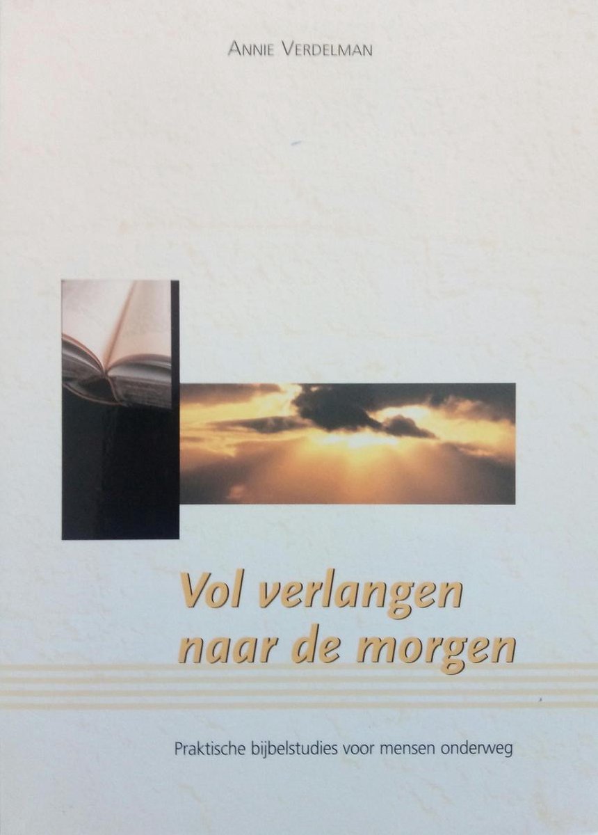 A. Verdelman Vol Verlangen Naar De Morgen
