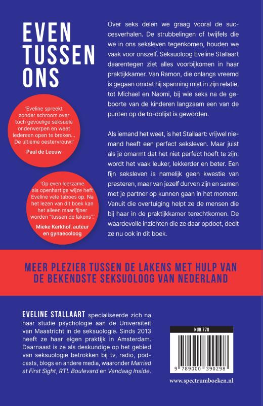 Even tussen ons achterkant