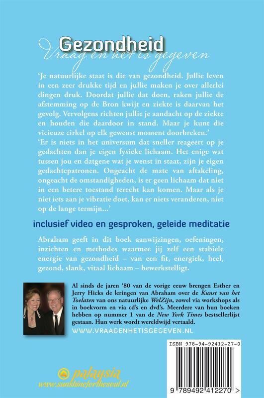 Gezondheid: vraag en het is gegeven / Vraag en het is gegeven Gezondheid: vraag en het is gegeven / Vraag en het is gegeven achterkant