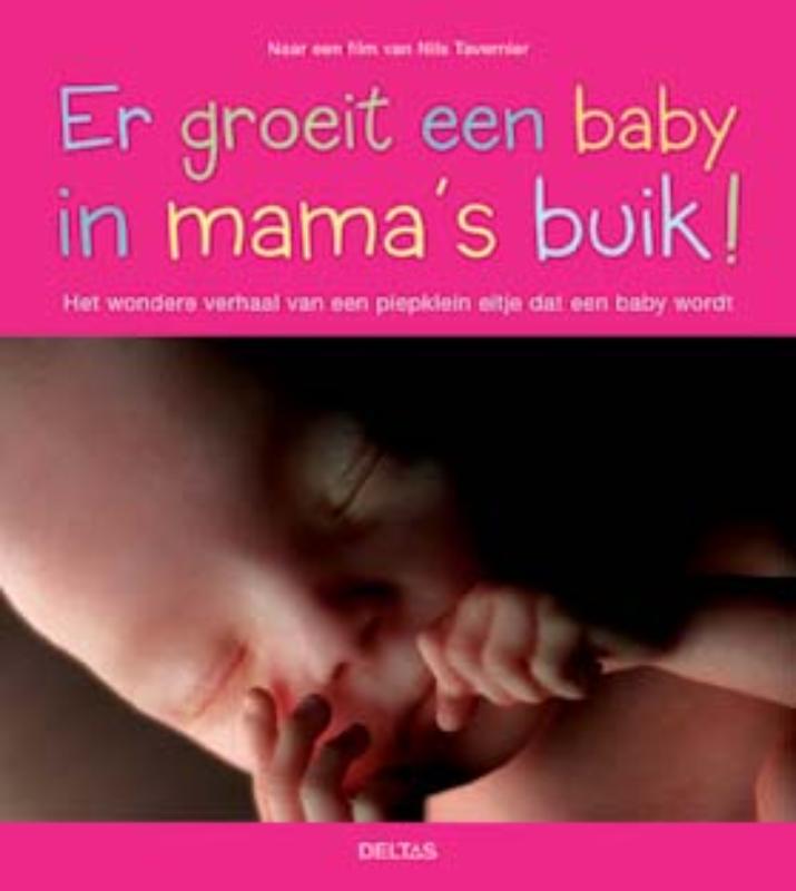 Er groeit een baby in mama's buik!