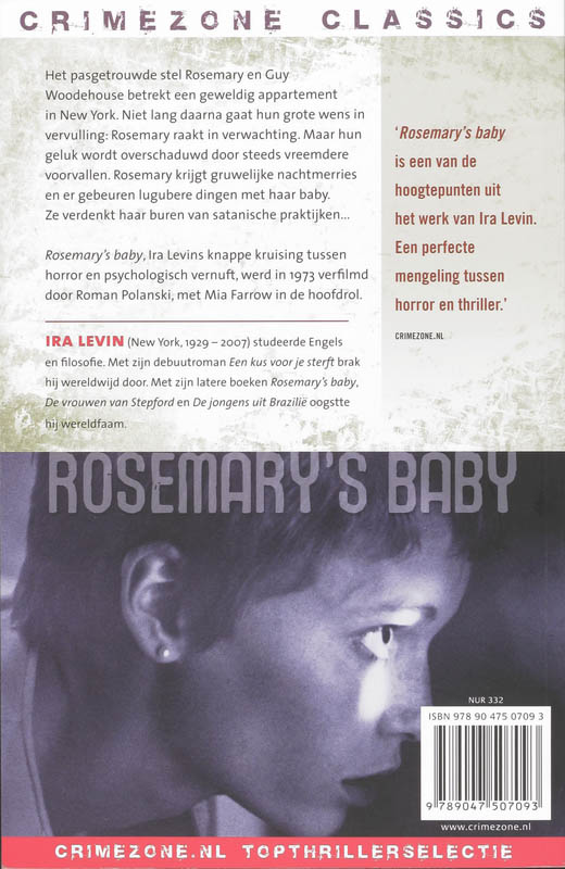 Rosemary S Baby achterkant