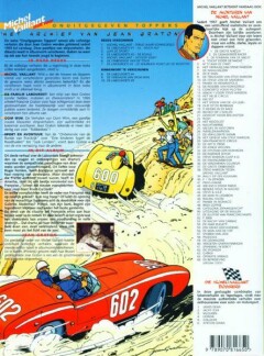 De onbekende van de tour / Michel Vaillant - De Onuitgegeven toppers / 6 achterkant