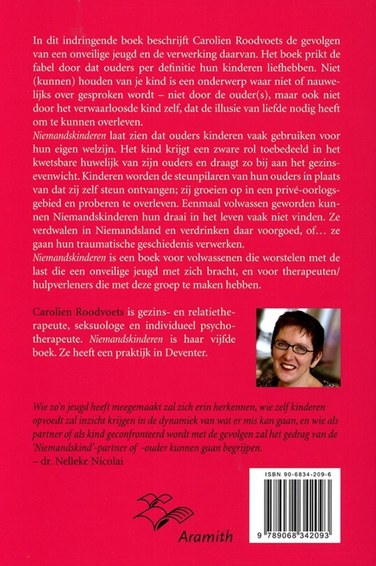 Niemandskinderen Niemandskinderen achterkant