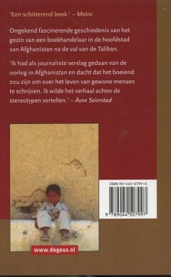 De boekhandelaar van Kaboel achterkant