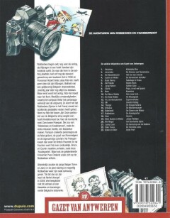 XIII - ZWARTE VRIJDAG  (Gazet van Antwerpen) achterkant