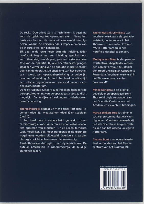 Thoraxchirurgie Thoraxchirurgie achterkant