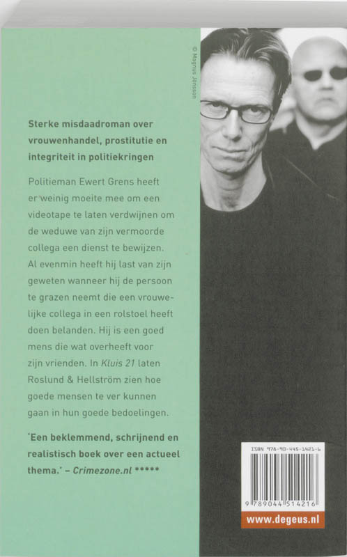 Kluis 21 / De Geus Spanning Kluis 21 / De Geus Spanning achterkant