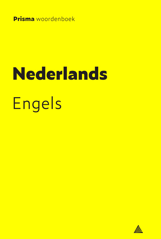 A. de Knegt Prisma Pocketwoordenboek Nederlands-Engels Fluo Geel